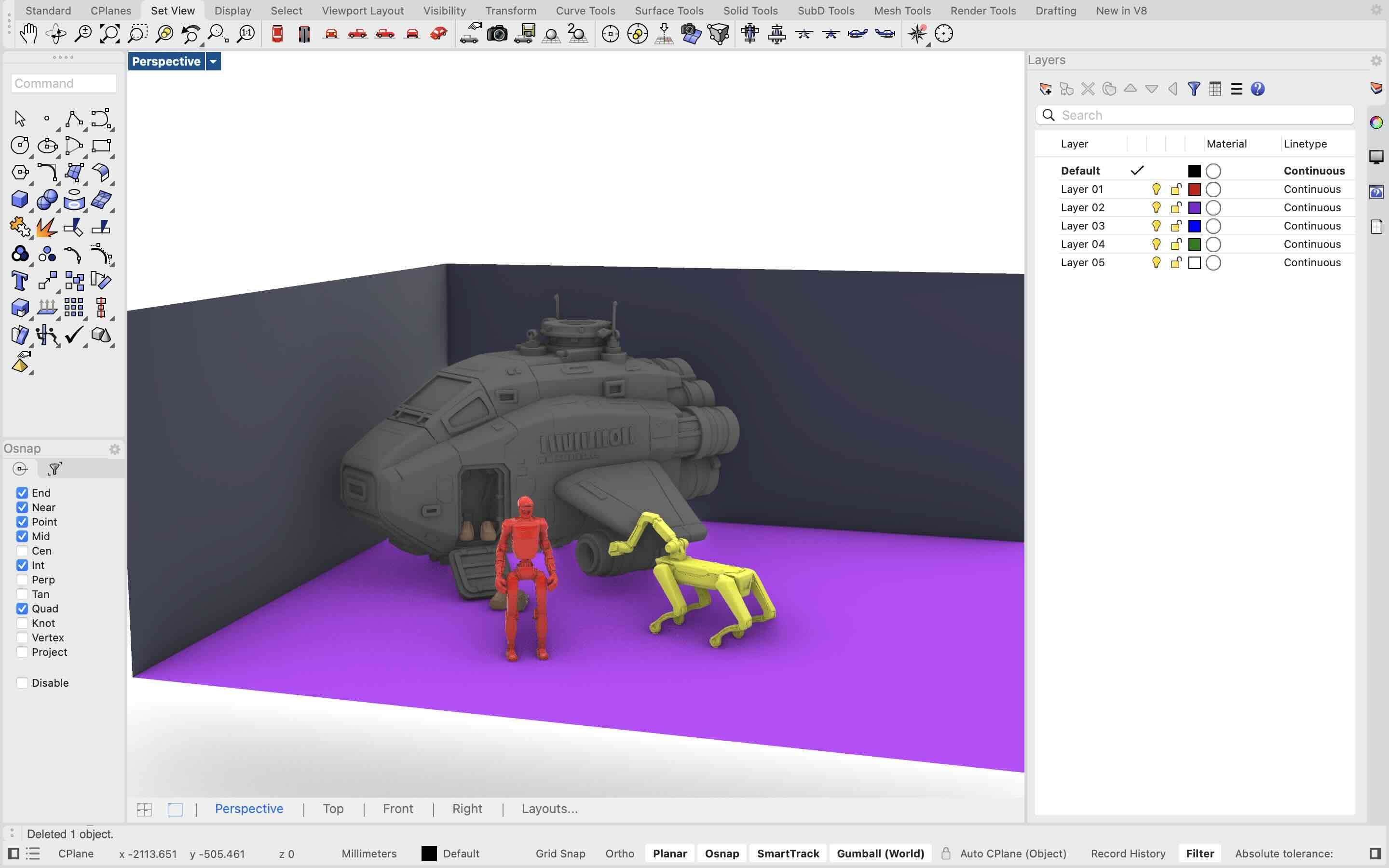Popup Bozza 3D